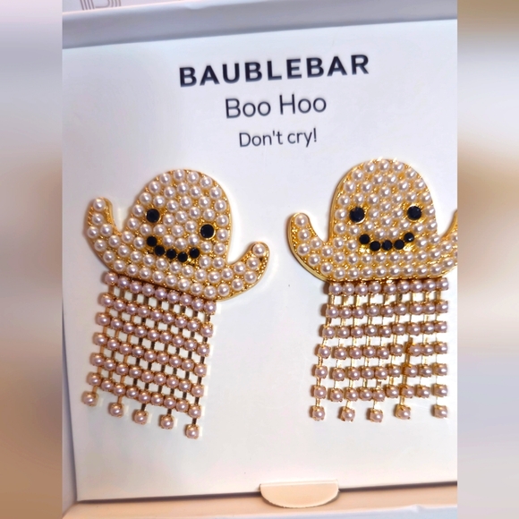 BAUBLE BAR GHOST EARRINGS - Picture 3 of 5